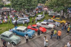 Stylish festival: The Classic Meeting at the Opelvillen in Rüsselsheim attracted more than 30,000 enthusiastic visitors.