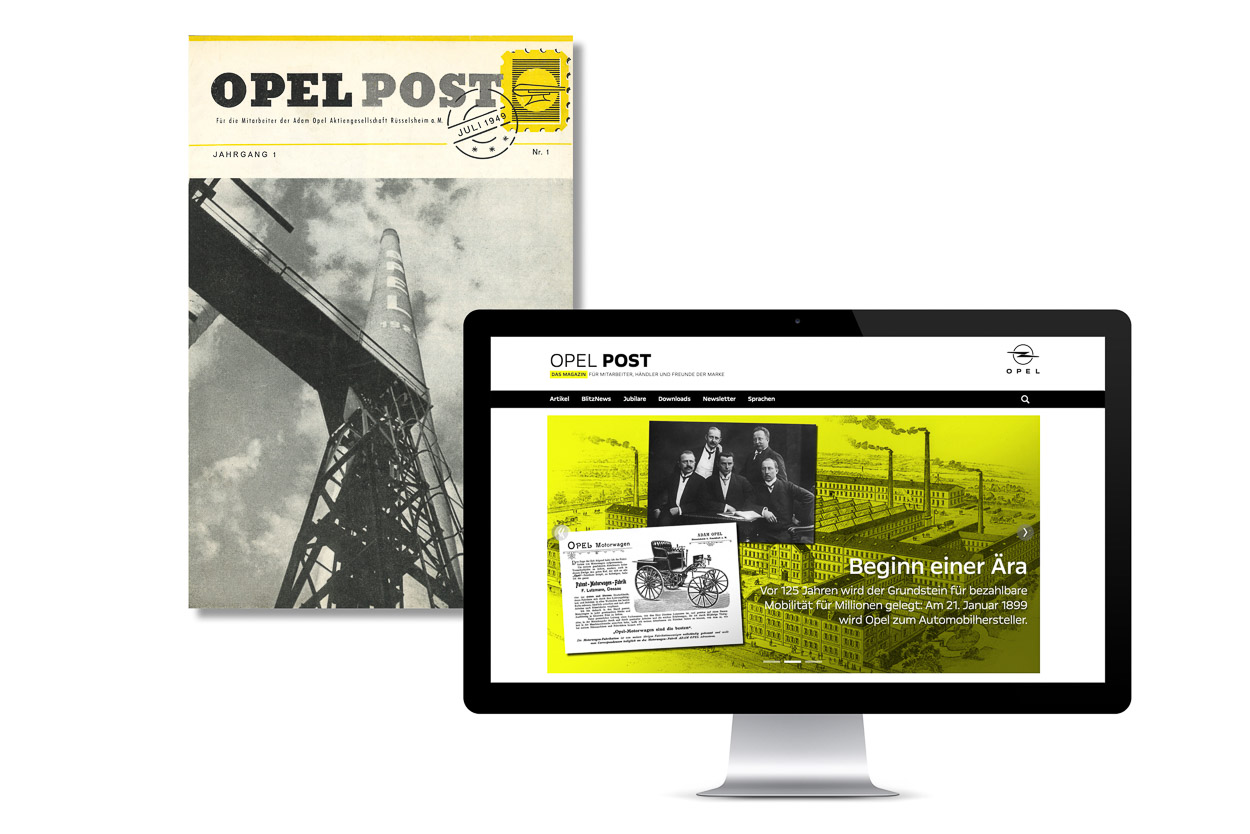 foto Opel Post print und digital