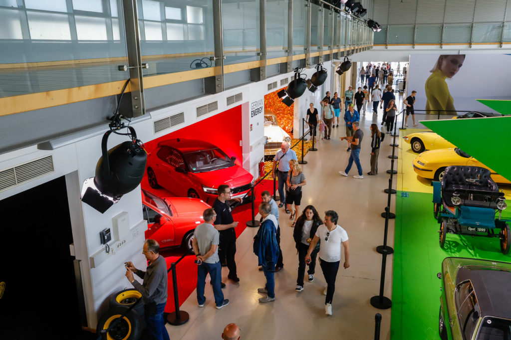 opel 125 jähre rüsselsheim pop-up Ausstellung